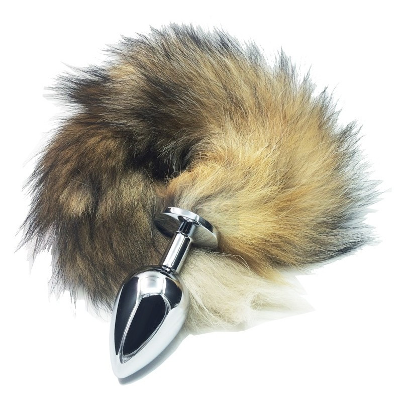 Анальна затичка, корок для ануса MetalFox 8 см, фото 1