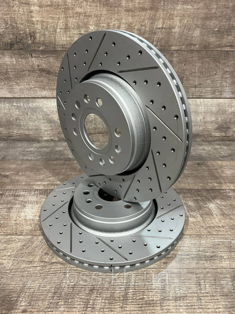 Диск гальмівний передній R1 Concepts Carbon Geomet для Dodge RAM TRX 68437269AA