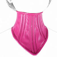 БДСМ нашийник, шляхетний шкіряний Noble Collar рожевий