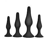 Пробка для анала, плаг анальний V-Fantasy Pleasure з градуйованими розмірами, фото 2