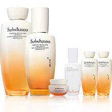 Глибоко зволожуюча оновлена лінія Essential з інтенсивним зміцнюючим ефектом Sulwhasoo Essential Revitalizing Set 318 ml