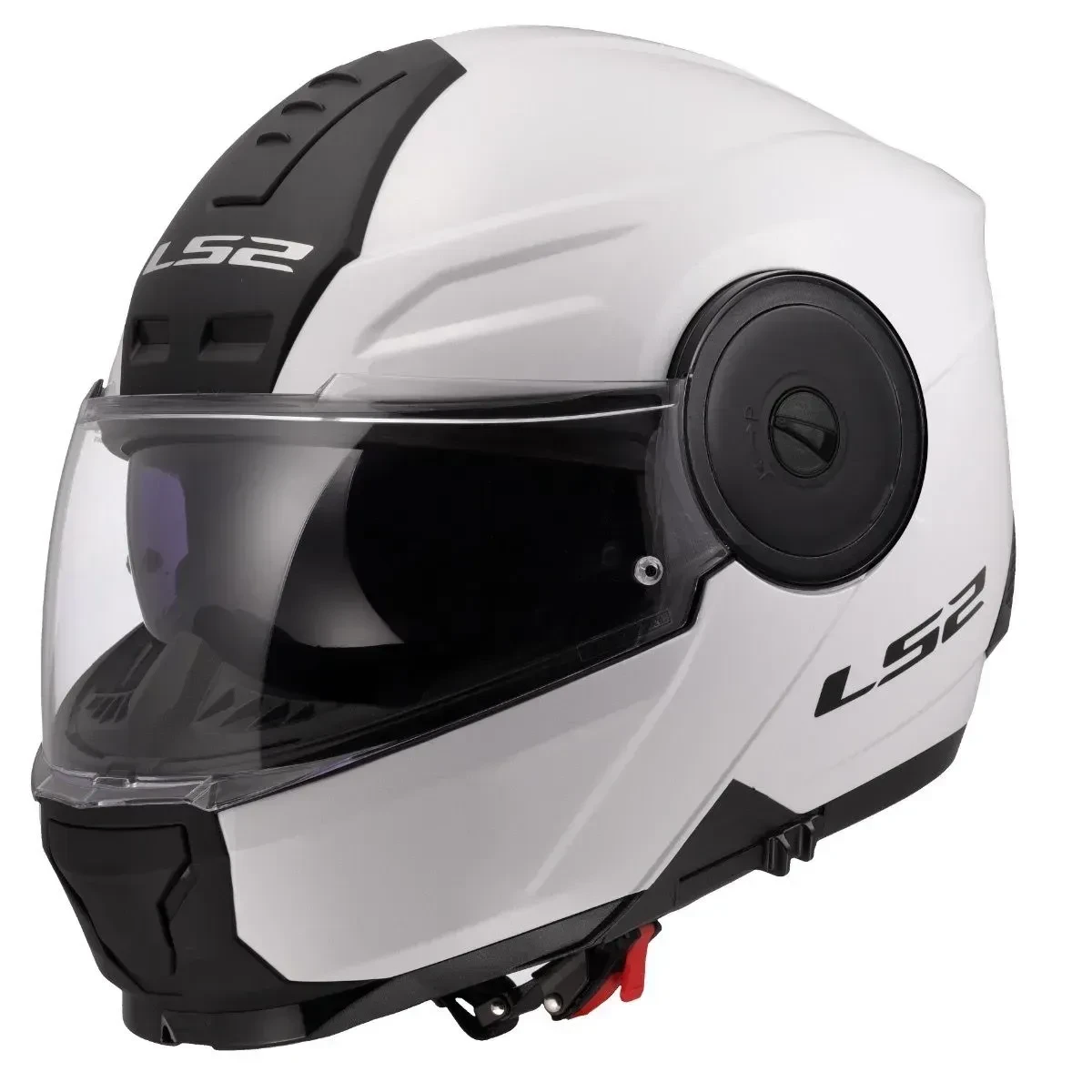 Мотошолом LS2 FF902 Scope II Solid Gloss White, фото 1
