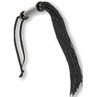 Батіг, гумовий бич Чорний з мотузкою