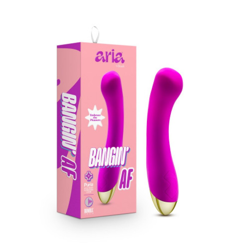 Вібратор, вібромасажер Aria Bangin AF 10 функцій вібрації