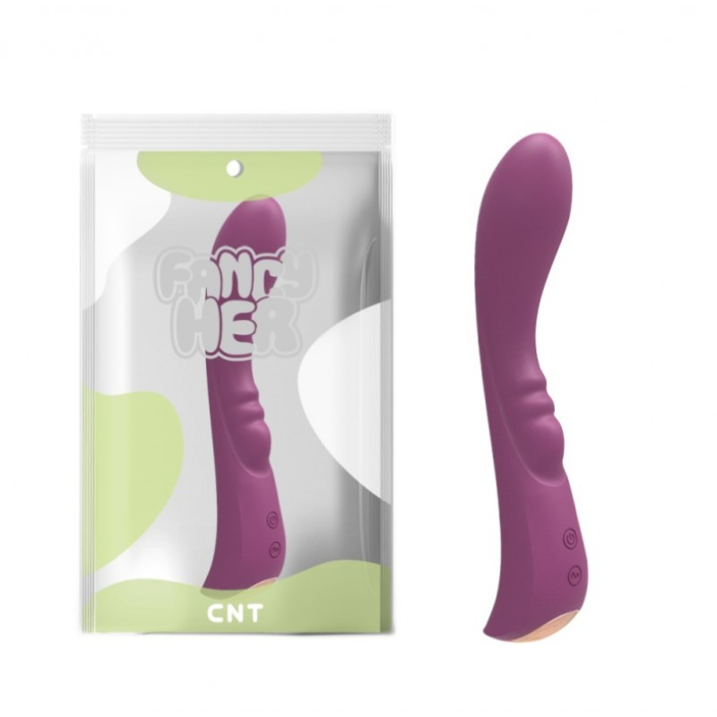Вібратор, G-spot стимулятор Arouse Purple, 10 режимів вібрації, USB зарядка