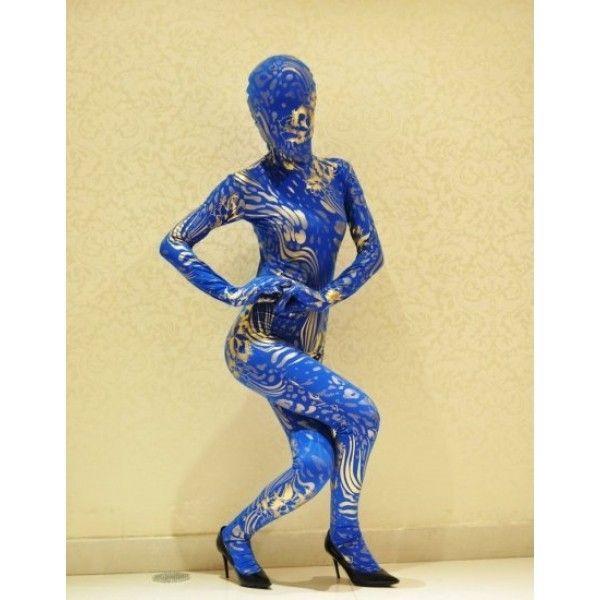 БДСМ костюм, латексний одяг BlueGold оригінальний дизайн, фото 1