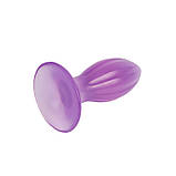 Плаг анальний, пробка стимуляції ануса Chisa з присоскою, антибактеріальний натуральний ПВХ, фото 3