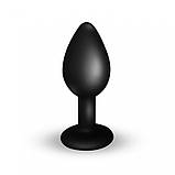 Світна анальна пробка, анальна іграшка Lan Fox S Green 3-частотна підсвітка, фото 4