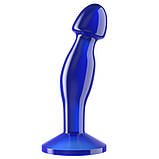 Затичка для анала, плаг анальний Lovetoy Flawless Clear Prostate Plug 6.5 дюймів, фото 3