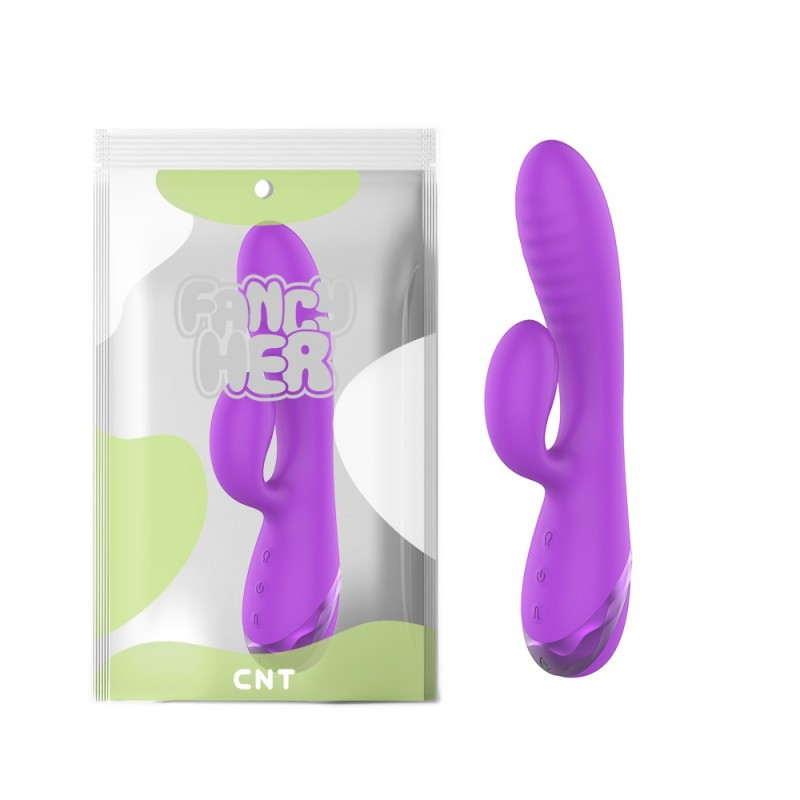 Вібратор, вібромасажер Naughty Hon Inflatable Vibrator з двома двигунами