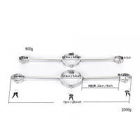 Розкидач шиї-зап'ястя, бондажний фіксатор Stainless Steel Neck-Wrist Spreader з неіржавкої сталі