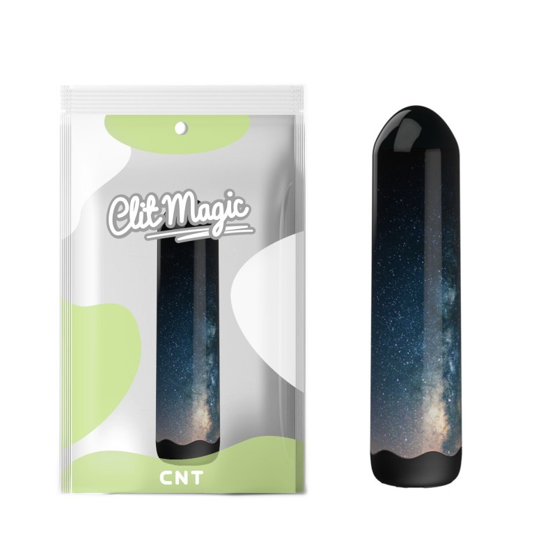Мінівібратор, bullet вібратор The Milky Way Bullet Black 7 режимів