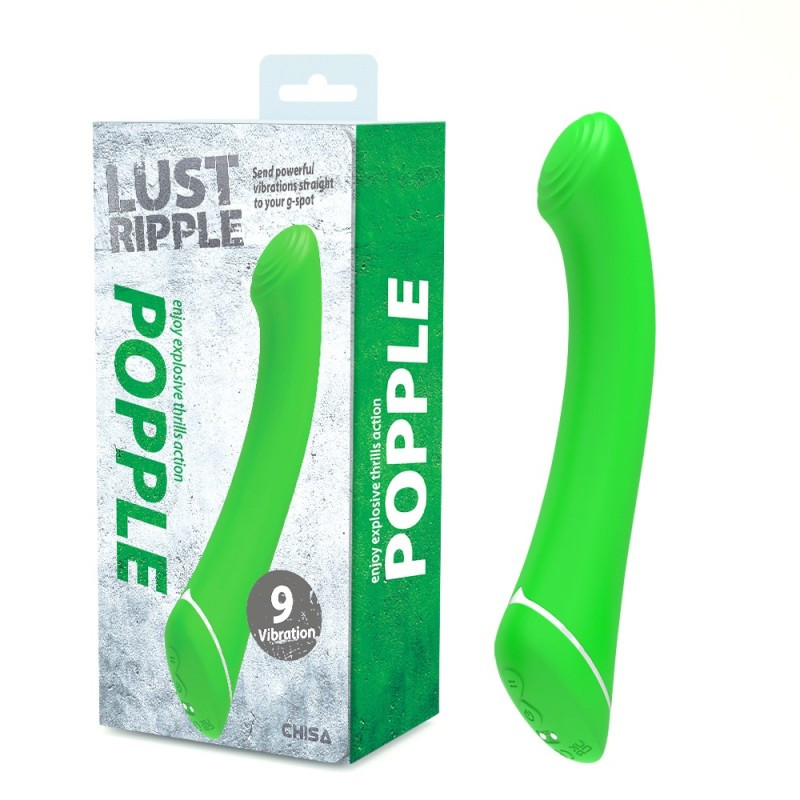 Вібратор, вібростимулятор Chisa Lust Ripple Popple 9 вібраційних режимів