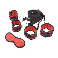 Набір для бондажа, BDSM комплект Shades of Love з маскою та кріпленнями