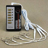 Електростимулятор, електросекс пристрій для сосків, медична сталь, білий, фото 2