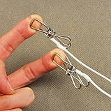 Електростимулятор, електросекс пристрій для сосків, медична сталь, білий, фото 3