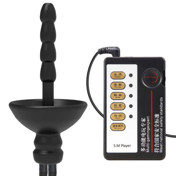 Електросекс уретральний катетер, силіконовий стимулятор Electro Sex Plug Standard, фото 1