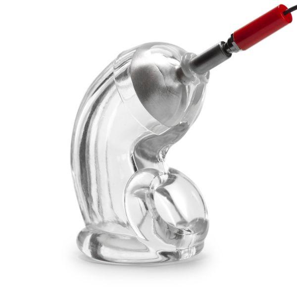Електростимулятор, електро секс SHOCKLOCK ATOMIC JOCK Flex-TPR, фото 1