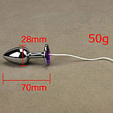 Електросекс стимулятор, анальний електростимулятор Electro-sex поєднання, фото 2