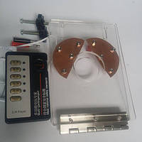 Електростимулятор, електросекс акрилова дробка DC 3V 5 ритмів