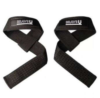 Лямки Brave U Traction Straps Чорні