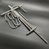 Бондаж, фіксатори DIY, Hand Foot Neck Fixed Handcuffs, регульовані