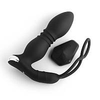 Масажер простати, вібратор Fervent Remote Control Thrusting Prostate Massager з дистанційним керуванням