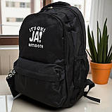Чорний рюкзак для підлітків універсальний (2060563), фото 3
