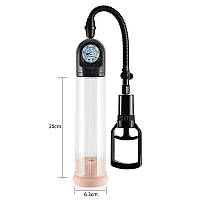 Вакуумна помпа, вакуумний масажер Lovetoy Maximizer Worx VX2 з манометром