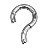 Бондажне кільце на пінис, фіксатор пінису Magnetic Cock Ring Small сталевий діаметр 4 см, фото 2