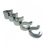 Фіксатор на пеніс, затискач для яєчок Magnetic Ball Stretcher 20 мм сталевий з магнітним замком, фото 2