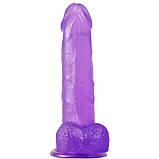 Фалоїмітатор, імітатор фалосу Lovetoy Jelly Studs Crystal Dildo Large, 8 дюймів, фото 3