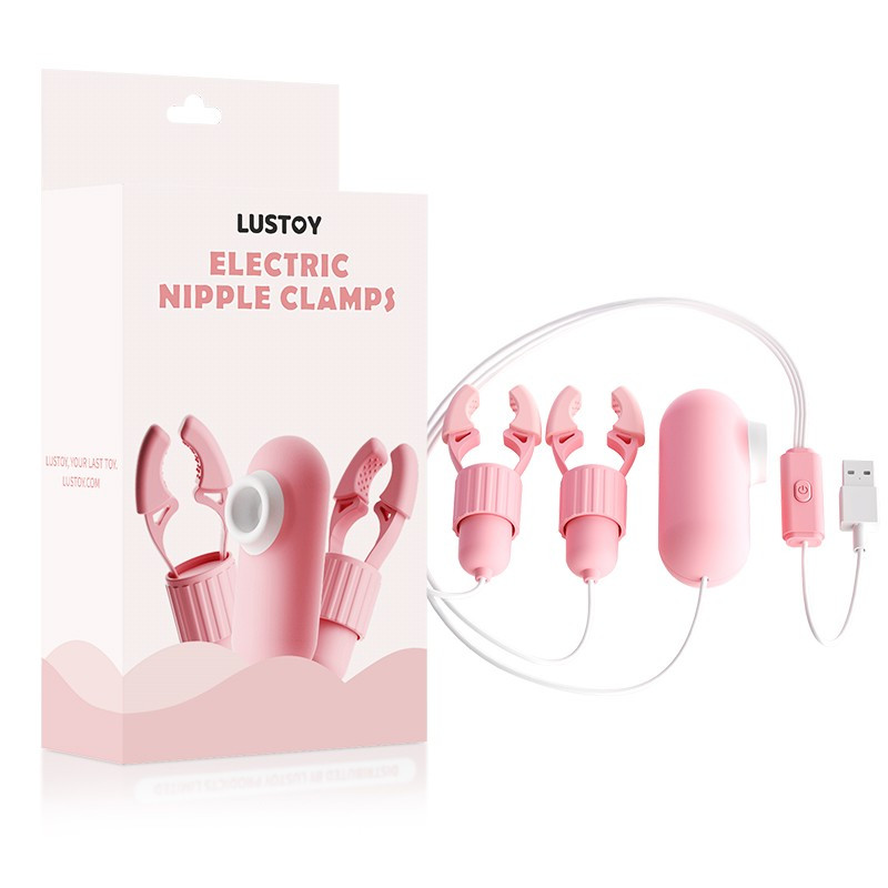 Затискачі для сосків, фіксатори сосочків Lusoty USB Charging ABS/Silicone, фото 1
