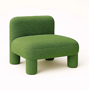 Дизайнерське крісло Rectangle 84х80х74 см Mille ™