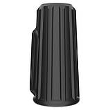 Ерекційне кільце, вібраційне кільце для члена Lovetoy Vibrating Ridge Knights Ring Black, водонепроникний TPE, фото 3