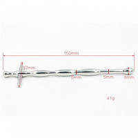 Катетер уретральний, уретральний стимулятор Steel 15 см