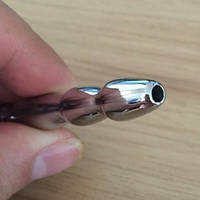 Катетер уретральний, сталевий катетер для пенісу з ребристою поверхнею