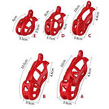 Клітка цілому, пристрій цнотливості Resin 2.0 Cobra чорний 10 см, фото 3