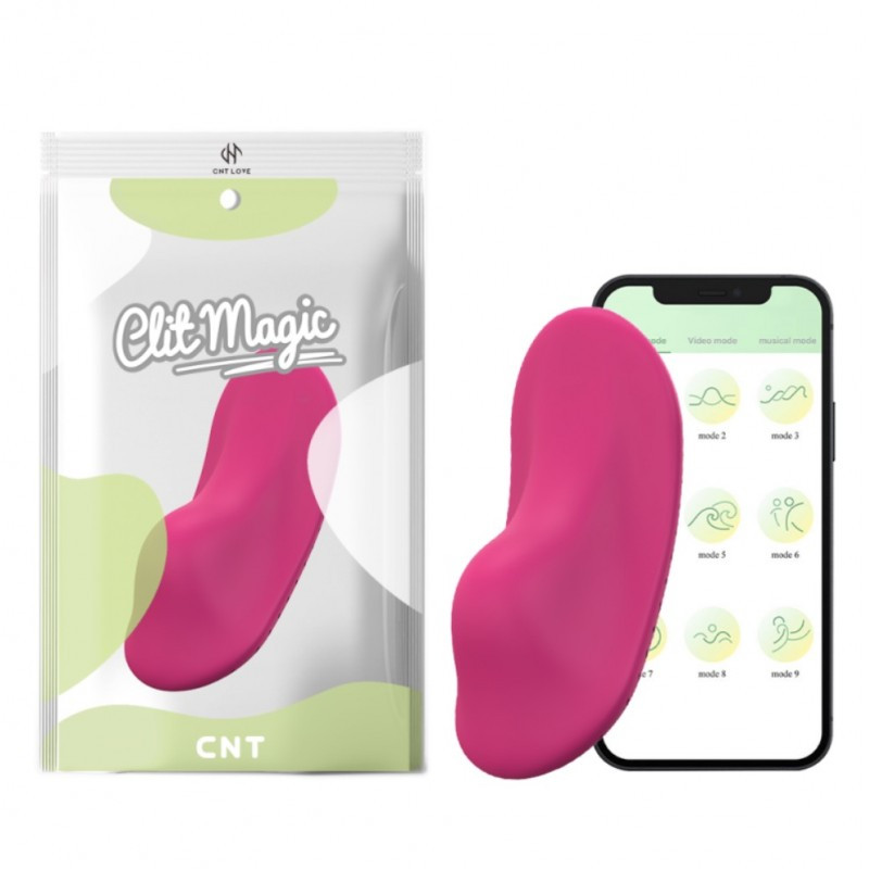 Вібростимулятор, кліторальний стимулятор Sugar High Panty Vibe Pink 9 режимів вібрації