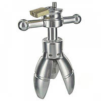 Анальний розширювач, фістинг замок Locking Butt Plug сталь 14,3 см