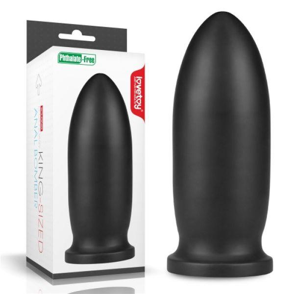 Гігантський стимулятор, анально-вагінальний фістинг Lovetoy King Sized Anal Bomber, діаметр 8 см