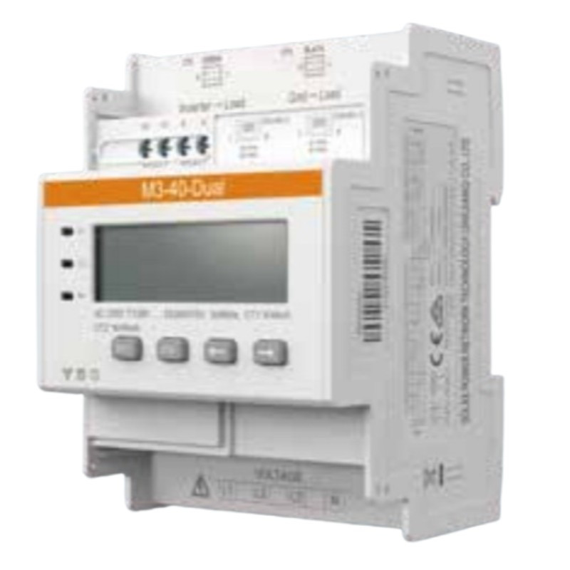 Смарт лічильник Solax Power PROSOLAX Power Meter М3-40 Dual (з трансформатором 100А)
