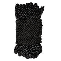Шибарі мотузка, шовкова мотузка Special Silk Rope 10 метрів, чорна