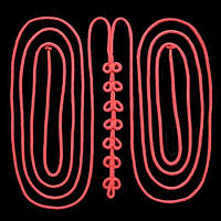 Бондаж Шибарі, мотузки бавовняні Червоні 3 метри