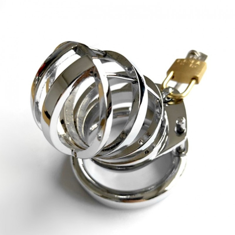Чоловічий пояс вірності, сталевий пристрій Newly Designed Metal Small Standard, фото 1