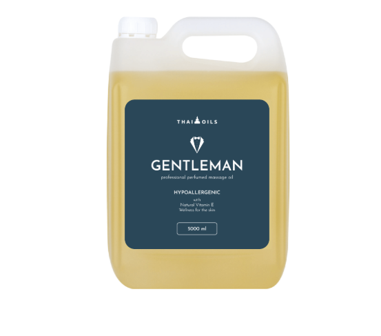 Масажна олія Thai Oils Gentleman 5000 мл Масажна олія для чоловічого масажу, фото 1