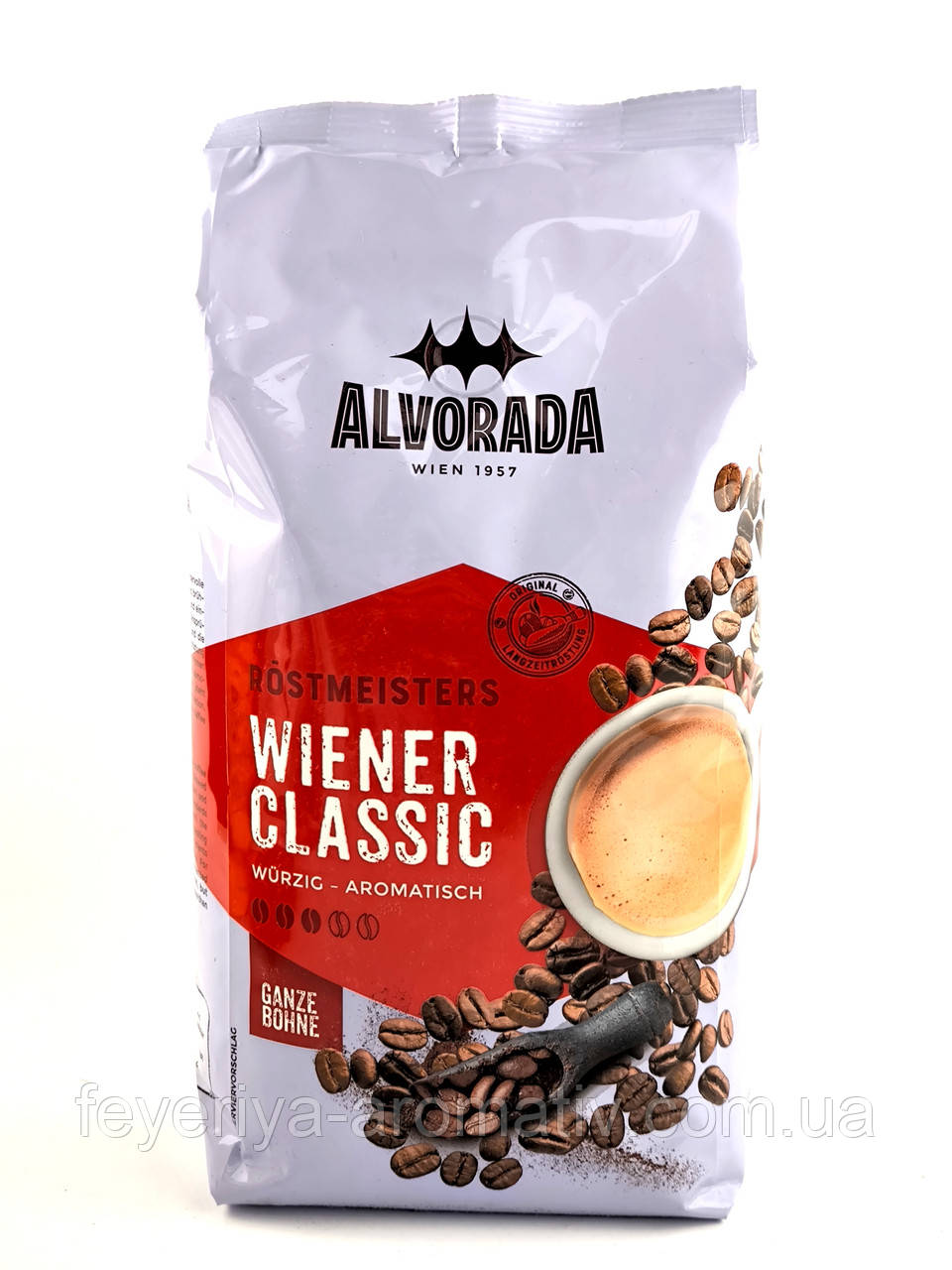 Кава в зернах Alvorada Wiener Classic 1000 г Австрія