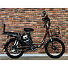 Електровелосипед Corso «Shadow» 22" SH-9038-7 двигун 500W, акумулятор 48V/20Ah, фото 2
