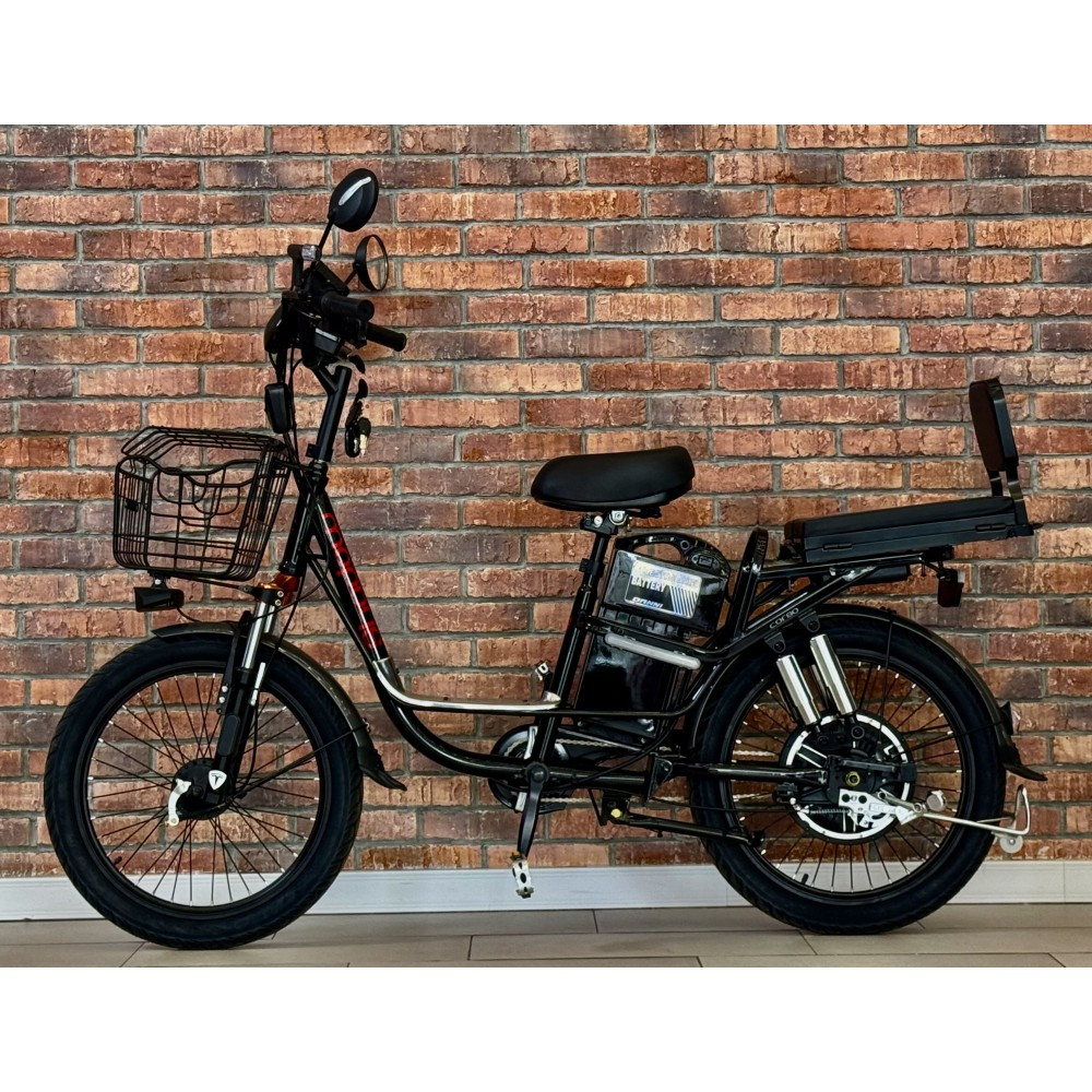 Електровелосипед Corso «Shadow» 22" SH-9038-7 двигун 500W, акумулятор 48V/20Ah