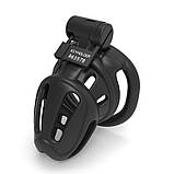 Пояс вірності, чоловіча клітка Honeycomb Chastity Cage-C з нейлону, фото 2